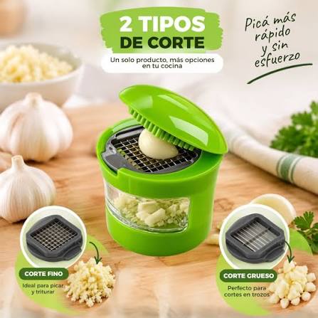 Mini Triturador Para Ajo